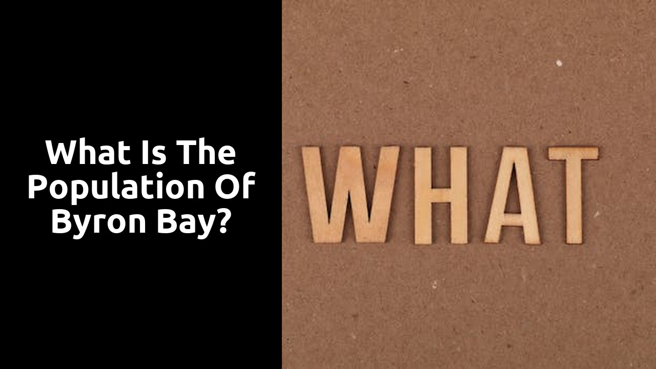 What is the population of Byron Bay?