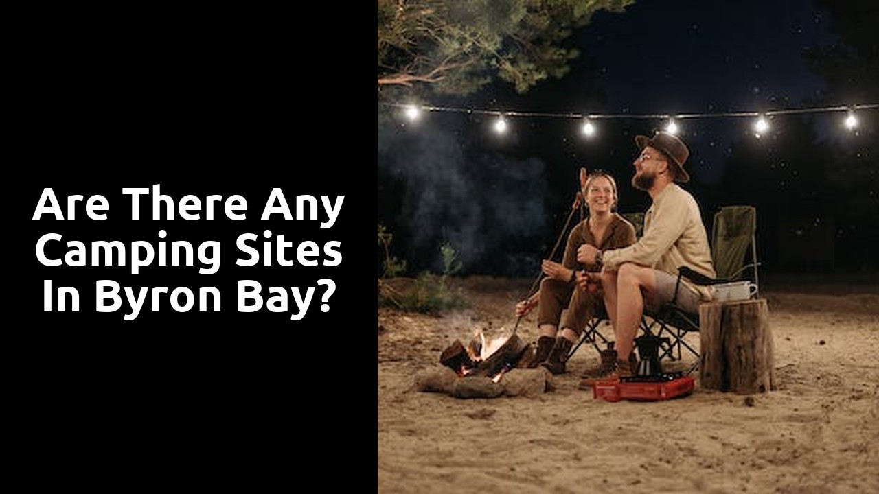 Are there any camping sites in Byron Bay?