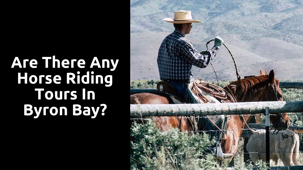 Are there any horse riding tours in Byron Bay?