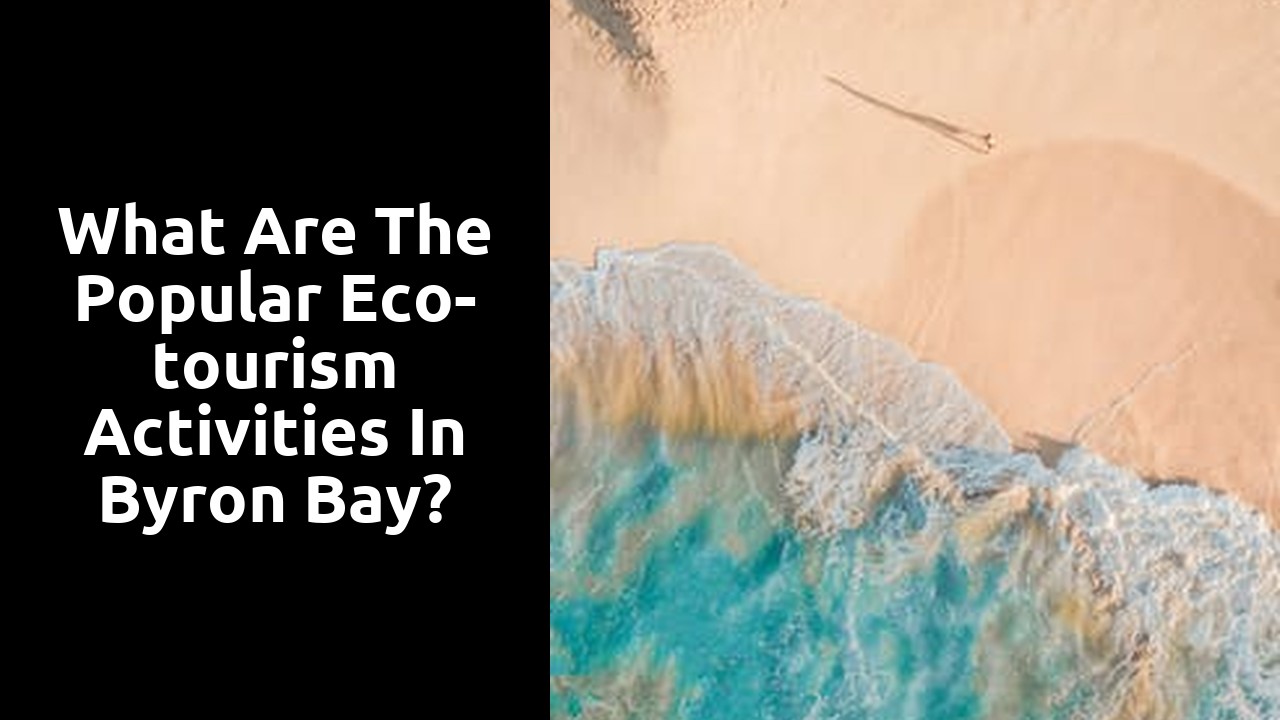 What are the popular eco-tourism activities in Byron Bay?