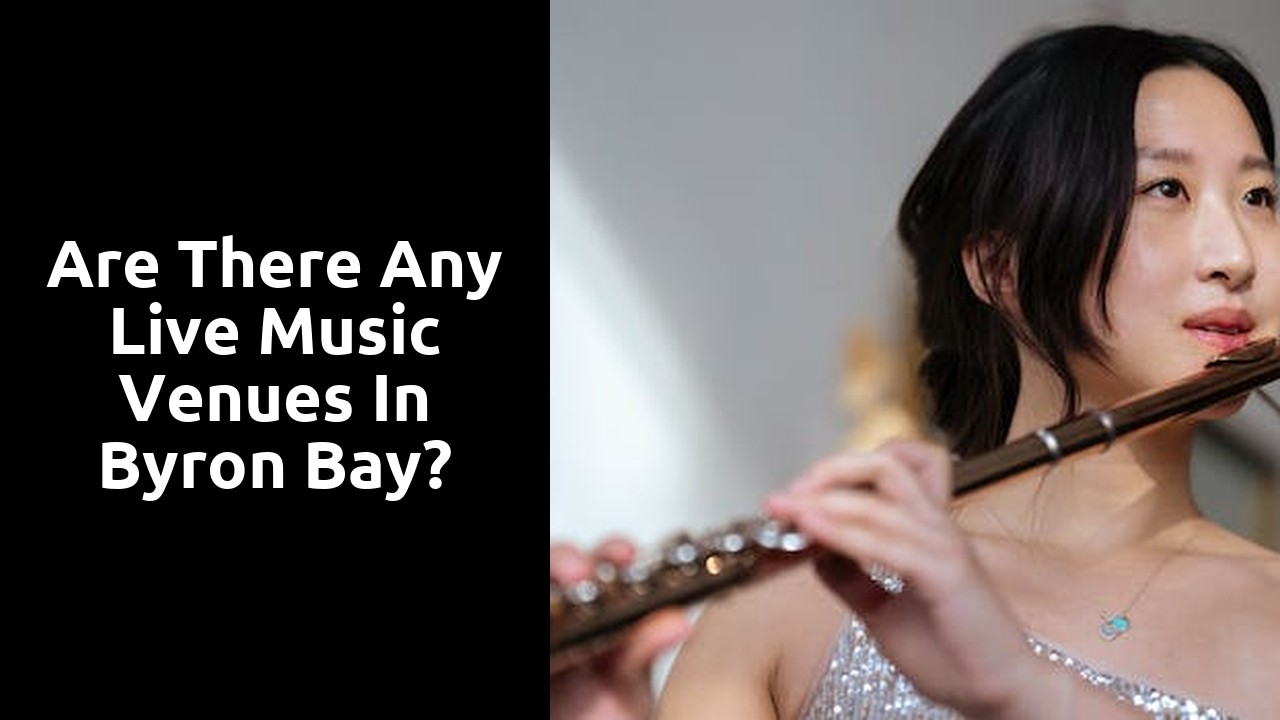 Are there any live music venues in Byron Bay?