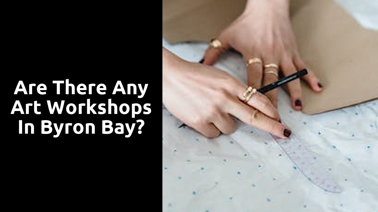 Are there any art workshops in Byron Bay?