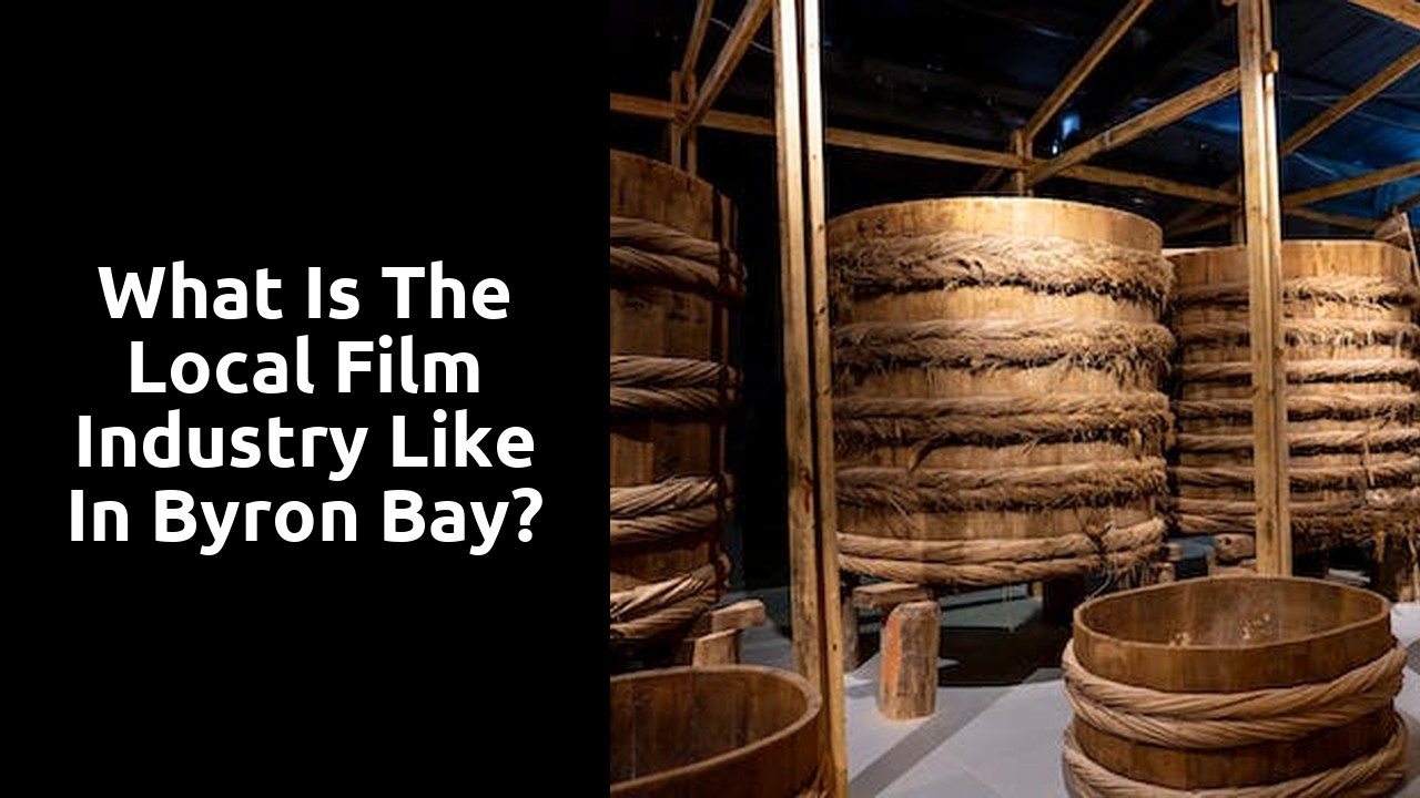 What is the local film industry like in Byron Bay?