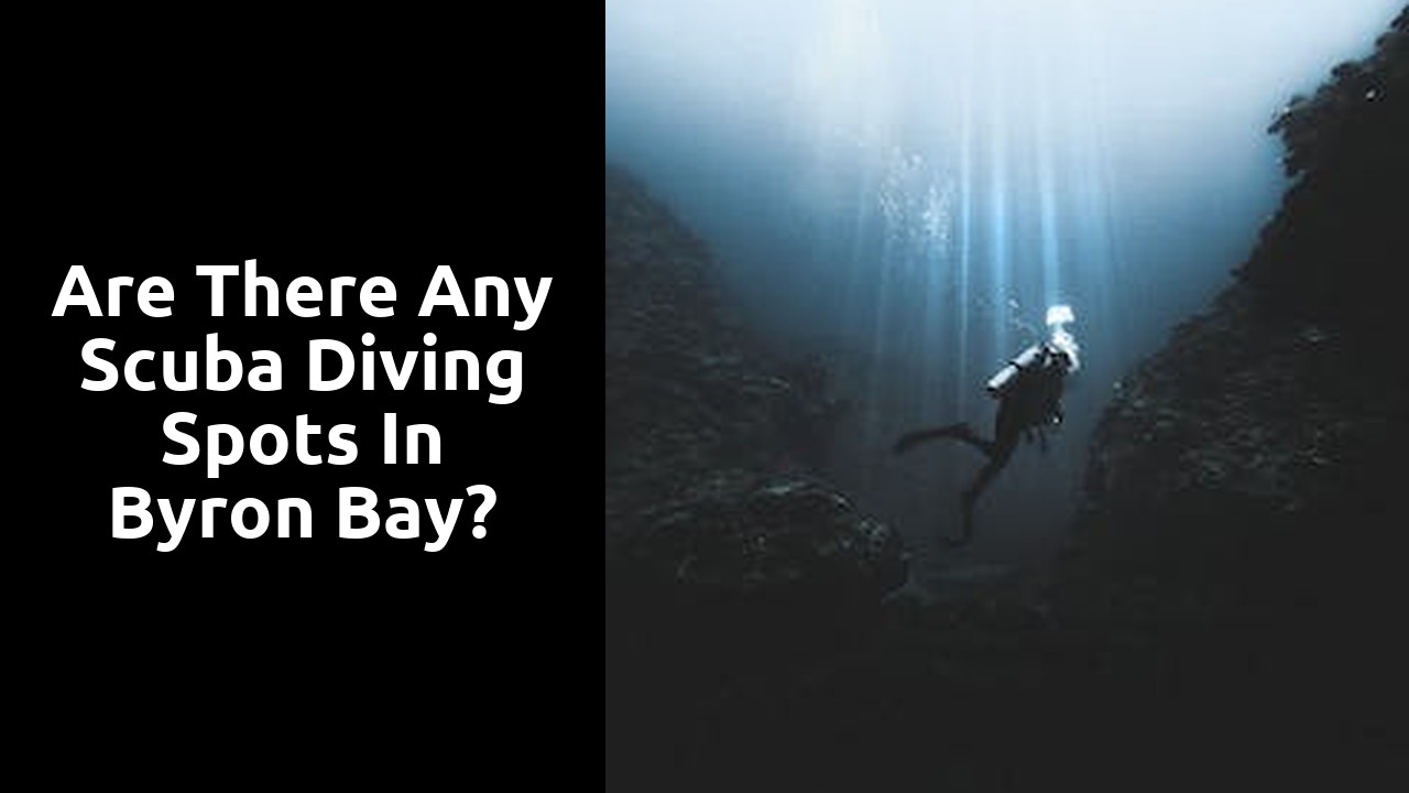 Are there any scuba diving spots in Byron Bay?