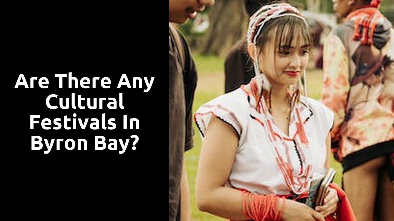 Are there any cultural festivals in Byron Bay?