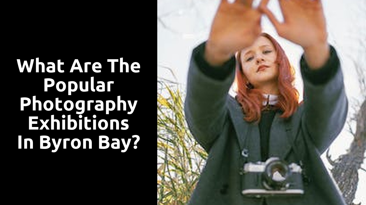 What are the popular photography exhibitions in Byron Bay?