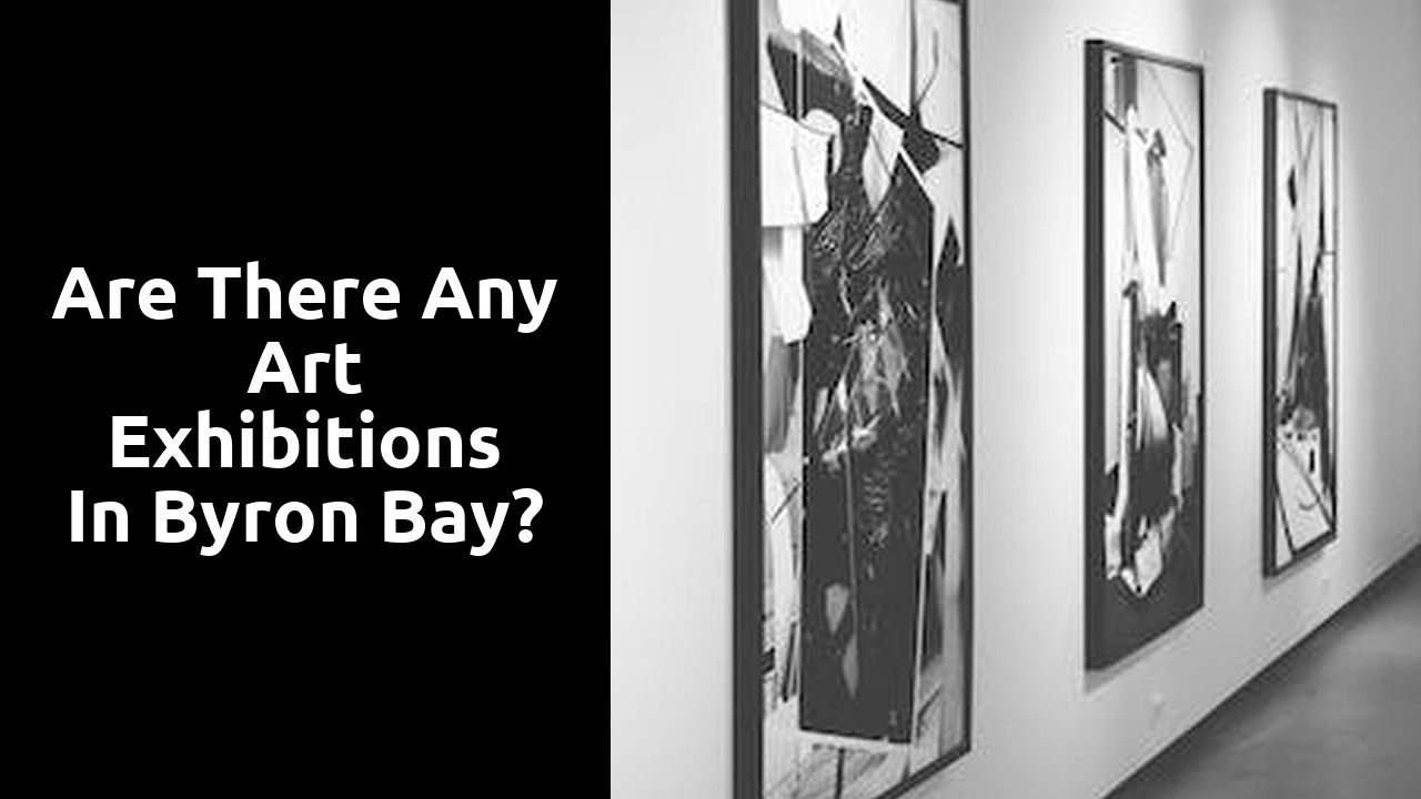Are there any art exhibitions in Byron Bay?