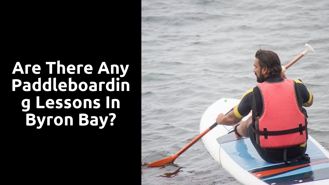 Are there any paddleboarding lessons in Byron Bay?