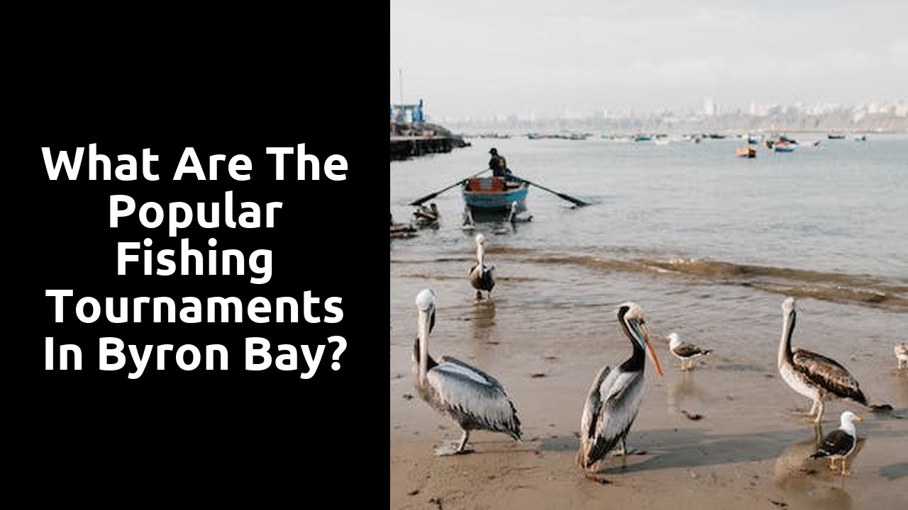 What are the popular fishing tournaments in Byron Bay?
